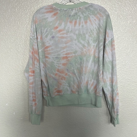 PINK Victoria's Secret Tie Dye Pastel Mesh Top Size S - Picture 5 of 5